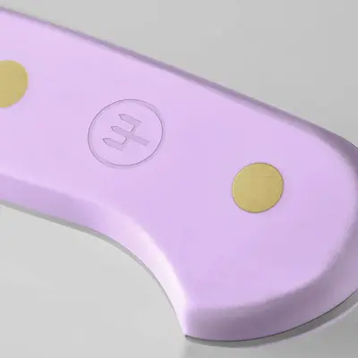 Wüsthof Nůž Santoku s dutými výbrusy, Purple Yam, 17 cm CLASSIC COLOUR (3)