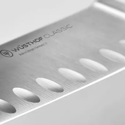 Wüsthof Nůž Santoku s dutými výbrusy, Purple Yam, 17 cm CLASSIC COLOUR (4)