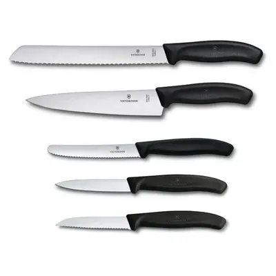 Victorinox Kuchyňská sada nožů Swiss Classic černá 5 ks (2)