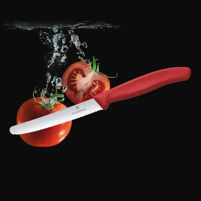 Victorinox Nůž na rajčata 11 cm červený (5)