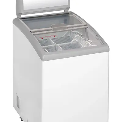 Tefcold Mraznička pultová prosklené posuv. víko IDC152C-W1 (3)