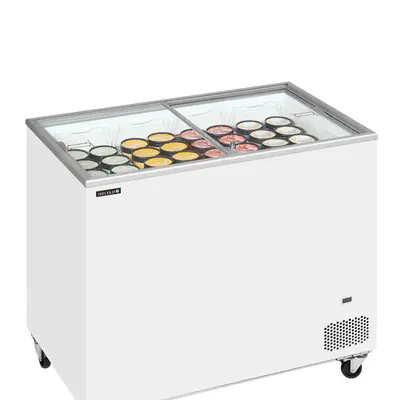 Tefcold Mraznička pultová  posuv. rovné víko IC302SC (2)