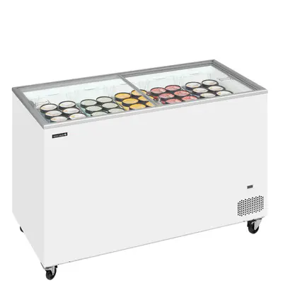 Tefcold Mraznička pultová  posuv. rovné víko IC402SC (2)