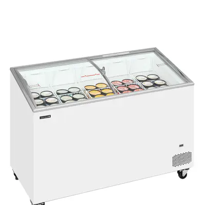 Tefcold Mraznička pultová  prosklené oblé víko IC402SCEB (2)