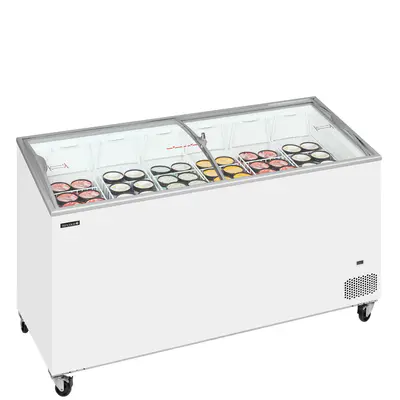 Tefcold Mraznička pultová  prosklené oblé víko IC502SCEB (3)