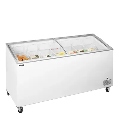 Tefcold Mraznička pultová  prosklené oblé víko IC552SCEB (3)