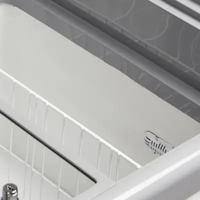 Tefcold Mraznička pultová  prosklené rovné víko NIC501SC (3)