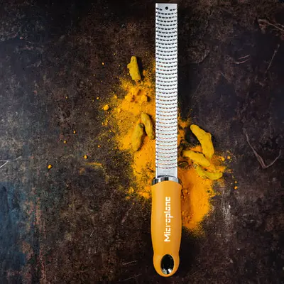 Microplane Struhadlo Zester jemné, POP, žlutá rukojeť (3)