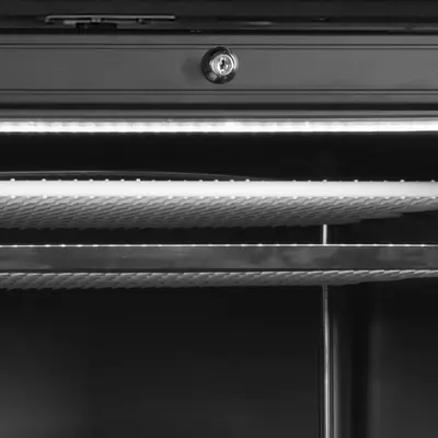 Tefcold Skříň mrazící UFSC371G Black L/H (2)