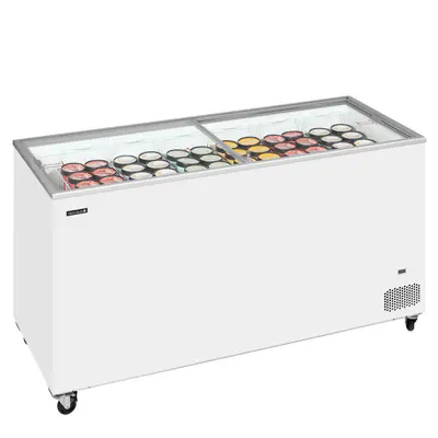 Tefcold Mraznička pultová  prosklené rovné víko IC501SC (3)
