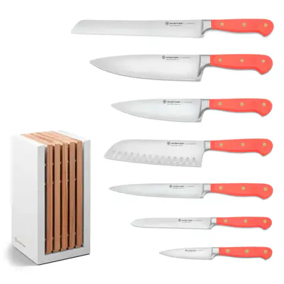 Wüsthof Blok na nože se 7 noži, Coral Peach CLASSIC COLOUR (2)