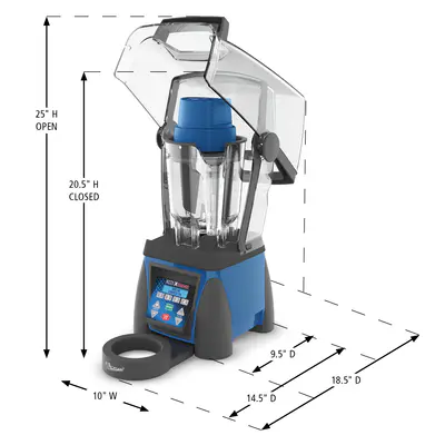 WARING COMMERCIAL Mixér MXE2000E ELLIPSE (5)