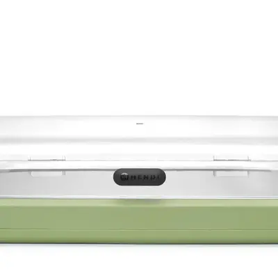 HENDI Pult chladící UNIQ, designed by Robert Bronwasser, GN 1/1, Zelená, 593x389x147mm (2)