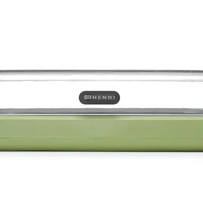 HENDI Pult chladící UNIQ, designed by Robert Bronwasser, GN 1/1, Zelená, 593x389x147mm (3)