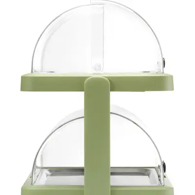 HENDI Pult chladicí Duo UNIQ, designed by Robert Bronwasser, Zelená, 480x355x480mm (3)