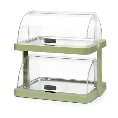 HENDI Pult chladicí Duo UNIQ, designed by Robert Bronwasser, Zelená, 480x355x480mm (2)