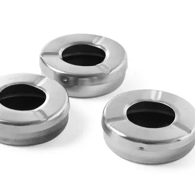 HENDI Popelník s víkem, 3 ks, ⌀90x28mm (2)