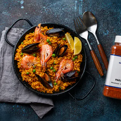 Gastro line Paella 650g dóza (2)