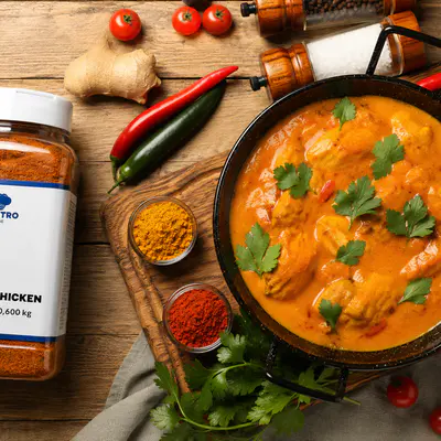 Gastro line Butter chicken 600g dóza (2)