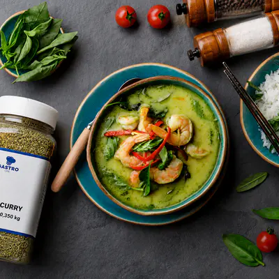 Gastro line Green curry 350g dóza (2)
