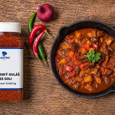 Gastro line Maďarský guláš bez soli 650g dóza (2)