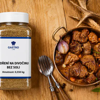 Gastro line Koření na divočinu bez soli 550 g dóza (2)