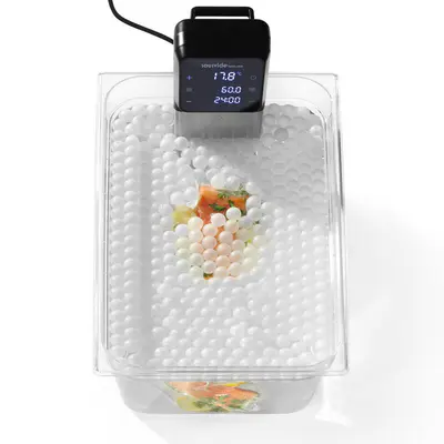 HENDI Kuličky na vaření Sous-vide - 500 ks, Bílá, ⌀20mm (4)