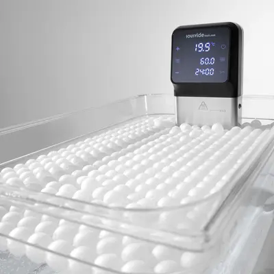 HENDI Kuličky na vaření Sous-vide - 500 ks, Bílá, ⌀20mm (5)