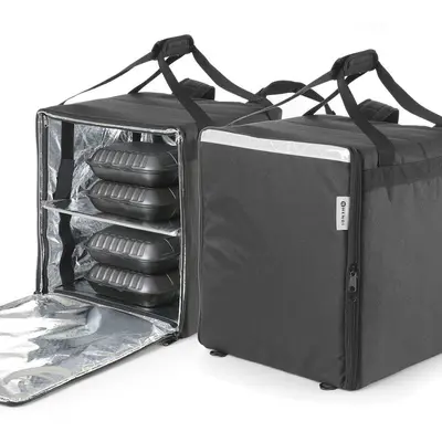 HENDI Tepelně izolovaný přepravní batoh, 75,2L, Černá, 410x410x(H)480mm (5)