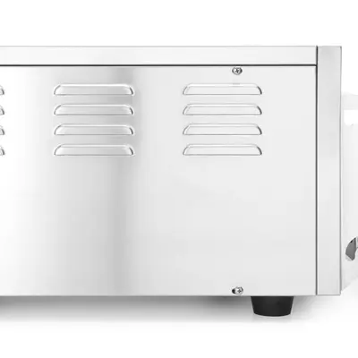 HENDI Pec na pizzu jednokomorová 2000 W, Stříbrná, 230V/2000W, 580x560x(H)275mm (3)