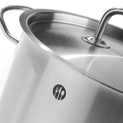 HENDI Hrnec vysoký s poklicí, Kitchen Line, 45L, ⌀400x(H)360mm (3)