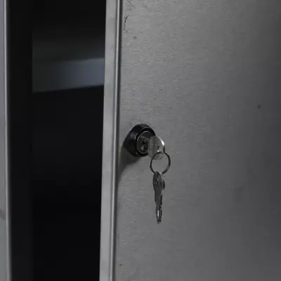 Skříň nerez  + dvířka (3)