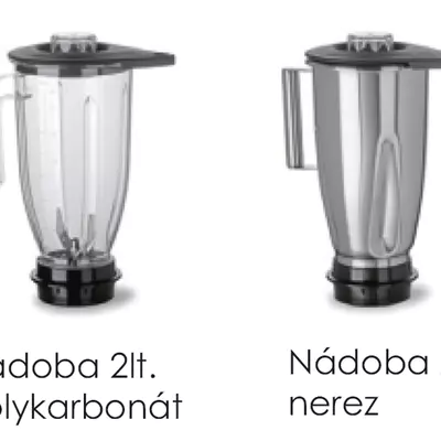 Rotor Lips Nádoba 2l plast + nůž č.2 (HighPower) 1123.064 (3)