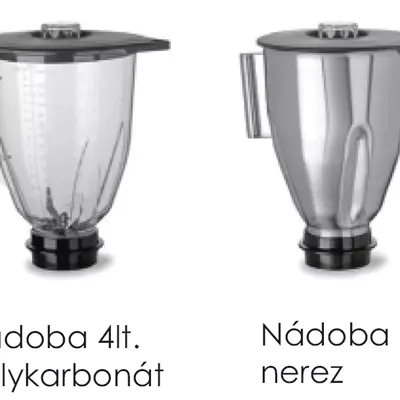 Rotor Lips Nádoba 4l plast + nůž č.2 (HighPower) 1123.074 (3)