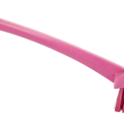 Vikan Kartáč ruční s prodlouženou rukojetí - růžový (3)