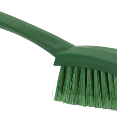 Vikan Kartáč s krátkou rukojetí měkký - zelený (2)