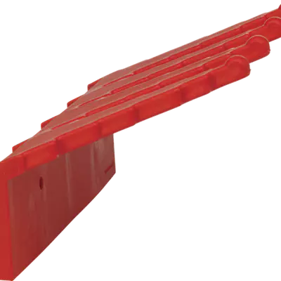 Vikan Věšák nástěnný - červený (2)