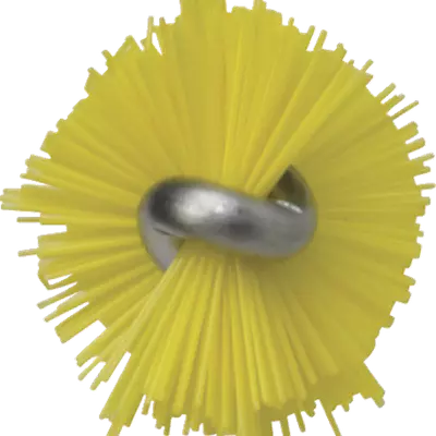 Vikan Kartáč na trubky tvrdý Ø 12 mm - žlutý (2)