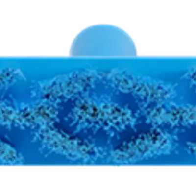 Vikan Smeták UST střední 400 mm - modrý (4)