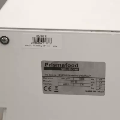 PRISMAFOOD solutions Spirálový hnětač IBT30 (400V) D (3)