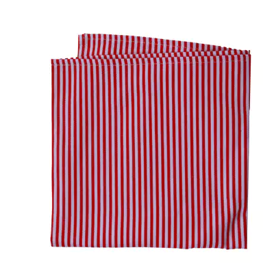 Zástěra do pasu Červená/bílá - 50x90 cm (2)