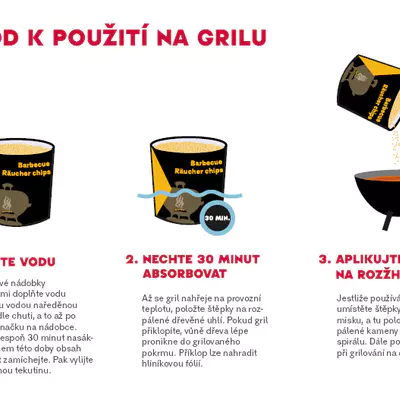JRS RÄUCHERGOLD Bukové štěpky KL2/16 - 200g barbecue aroma chips (3)