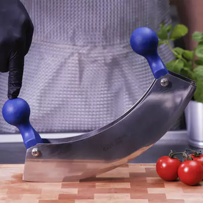 KDS Nůž kolébkový na zeleninu 2 břity K 3233 22cm (2)