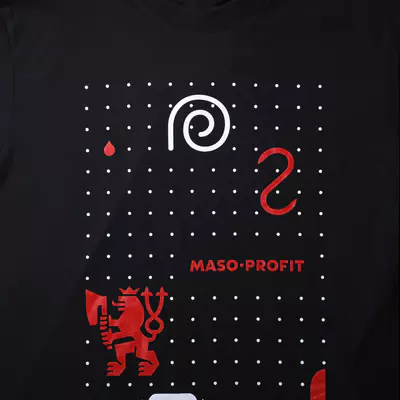 MASO-PROFIT Tričko - Symboly (S) (2)
