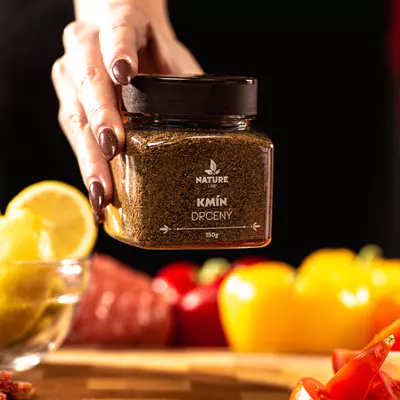 Nature line Kmín drcený 150g dóza (4)
