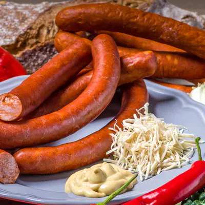 Classic line Debrecínské párky combi 1 kg (2)
