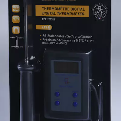 Matfer Bourgeat Teploměr vpichový digitální KM 150 + sonda (6)