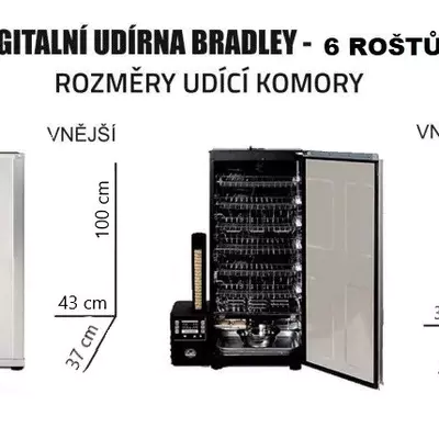 Bradley Smoker Udírna digital 6 roštů (4)