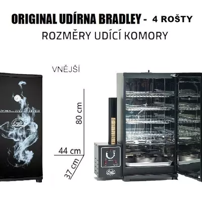 Bradley Smoker Udírna 4 rošty (4)
