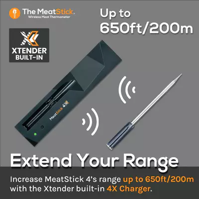 MeatStick Teploměr bezdrátový 4X PM871/200m Bluetooth (6)